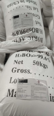 Цена хлопьев H3BO3 изготовителя 99,6% борная кисловочная boracic кисловочная для стекла/керамики